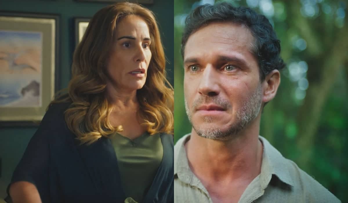 Irene sequestra Danielzinho e tenta fugir com Vinícius, que a entrega em Terra e Paixão