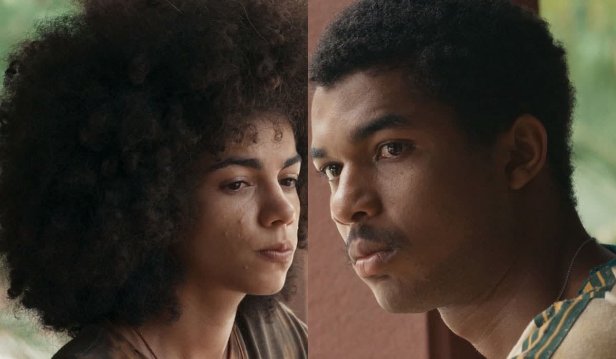 João Pedro e Zinha arriscam beijio, mas percebem que são só amigos em Renascer