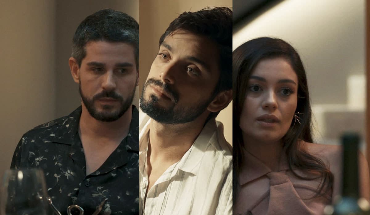 Eriberto confessa a Venâncio que está interessado em Eliana em Renascer