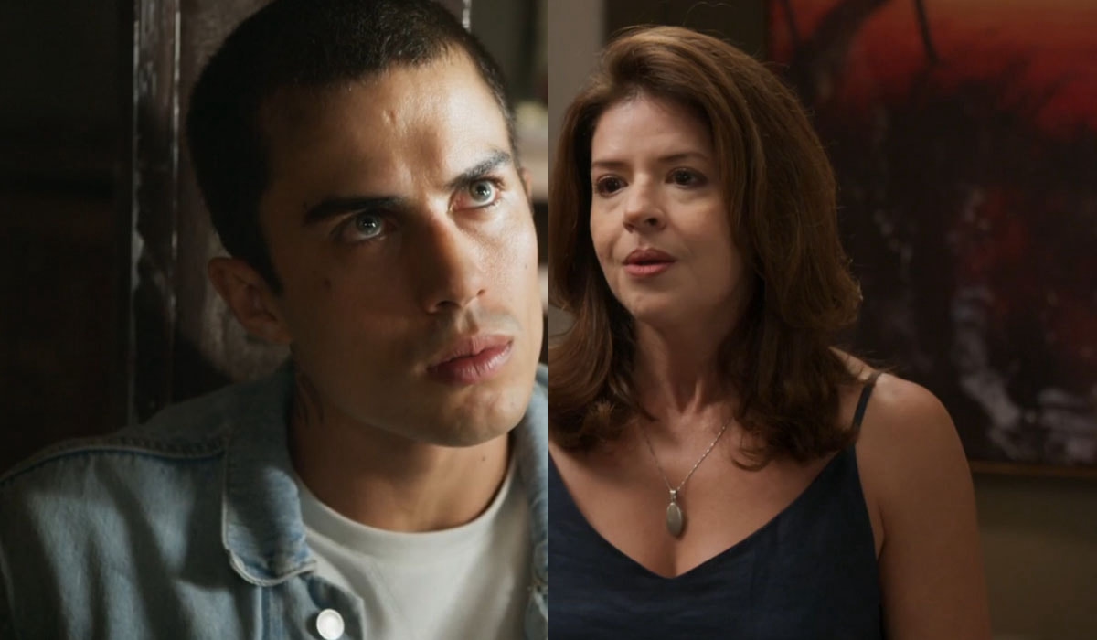 Marcos promete a Natália que vai descobrir quem matou Bruno em Elas por Elas