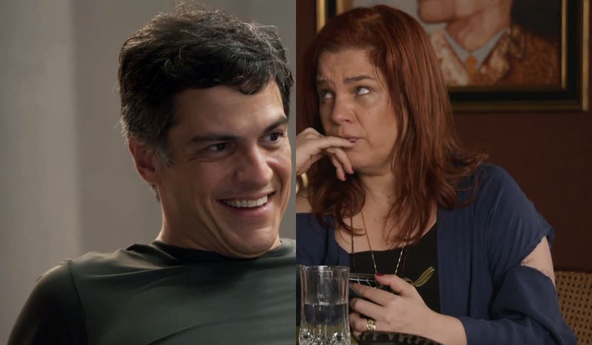 Helena se diverte com o sequestro de Jonas em Elas por Elas