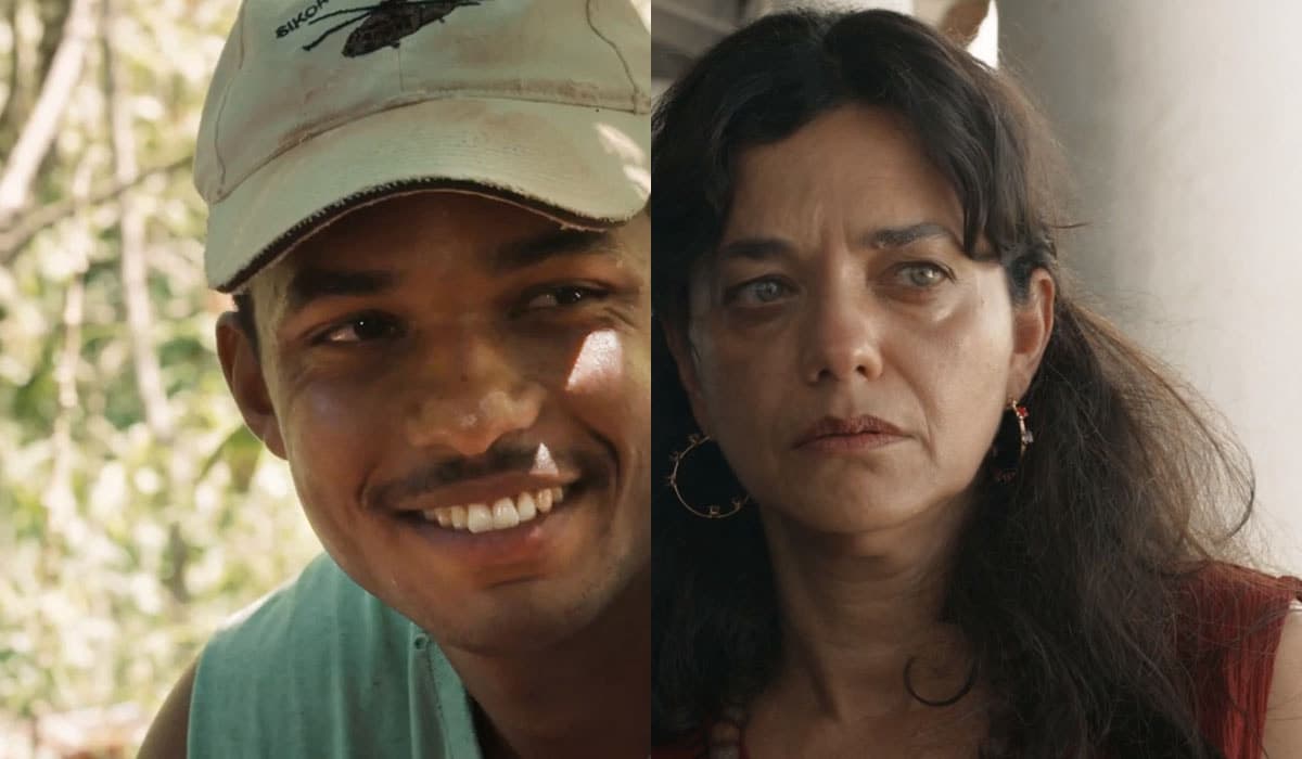 Morena comemora o retorno de João Pedro para sua casa em Renascer