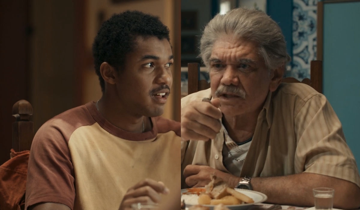 Deocleciano dá bronca em João Pedro por querer deixar a fazenda em Renascer