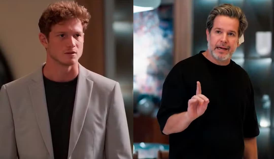 Em "Três Graças": Ferette ameaça internar Leonardo em clínica psiquiátrica para esconder crimes