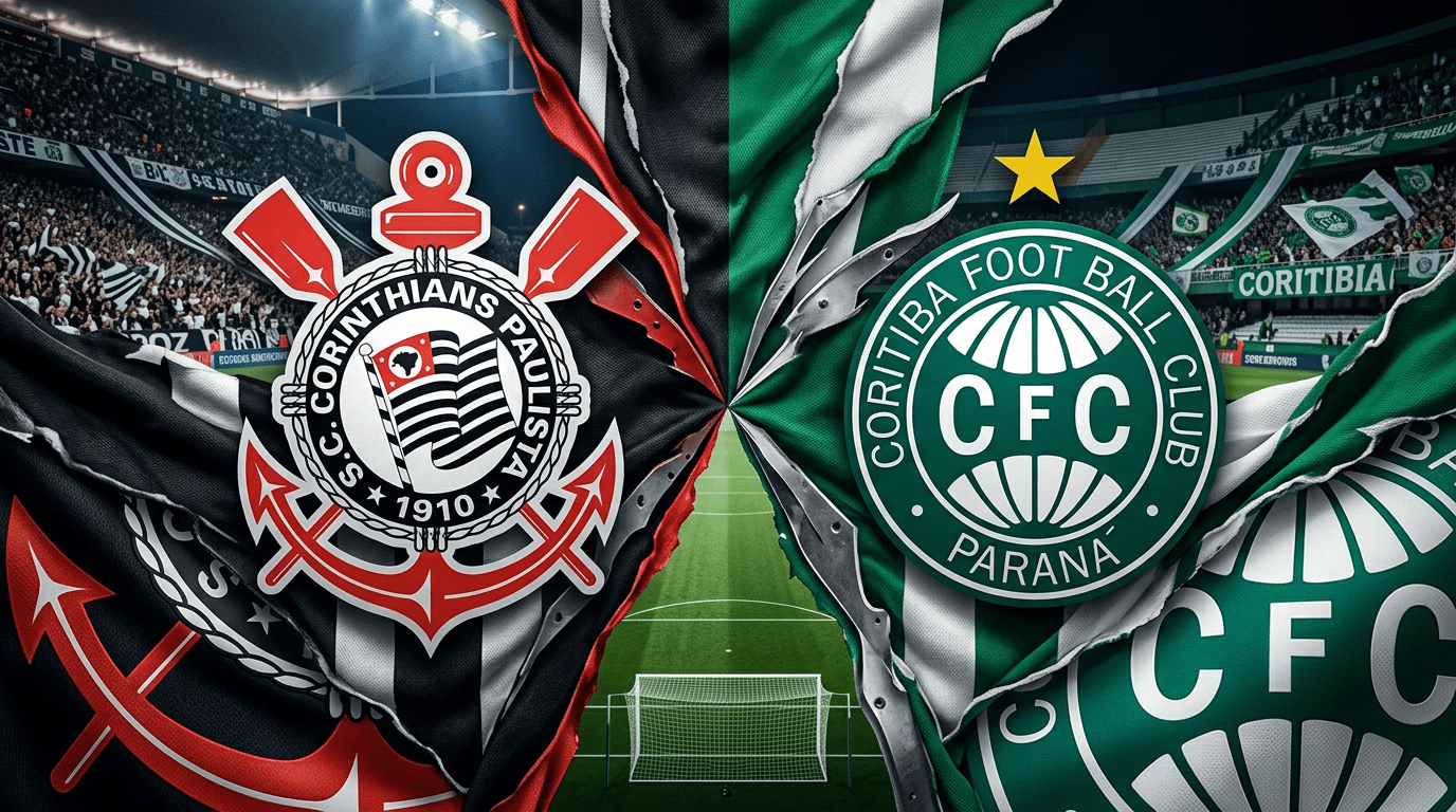 Corinthians x Coritiba ao vivo: Onde assistir, horário e escalações hoje