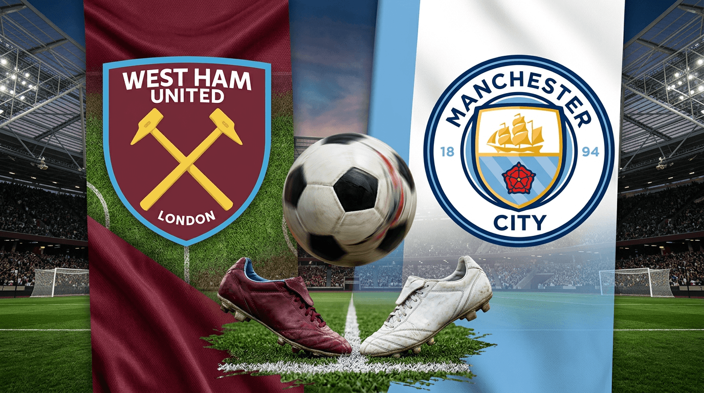 West Ham x Manchester City ao vivo: Onde assistir, horário e escalações hoje