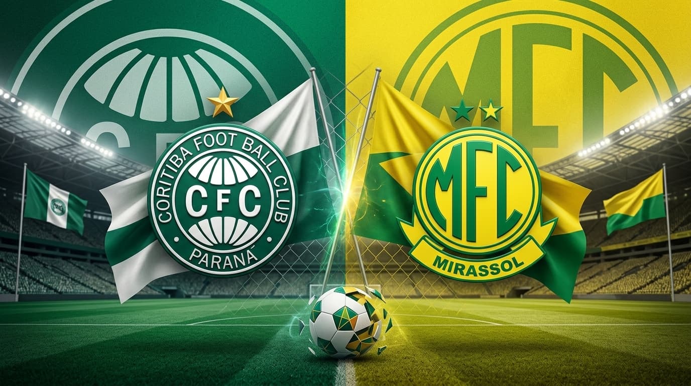 Mirassol x Coritiba ao vivo no Brasileirão hoje: Onde assistir, gols, horário e escalações