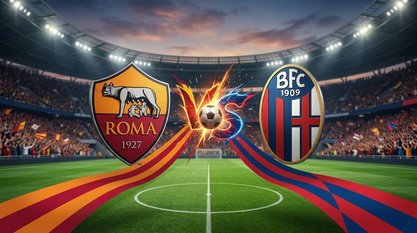 AS Roma x Bologna ao vivo hoje! Onde assistir, gols, melhores momentos, horário e escalações