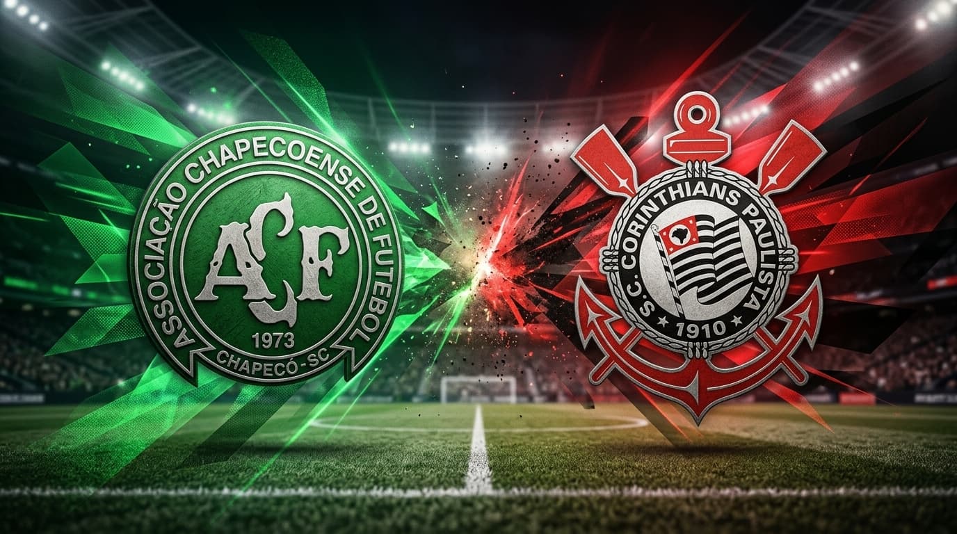 Chapecoense-sc x Corinthians ao vivo hoje! Onde assistir, gols, melhores momentos, horário e escalações