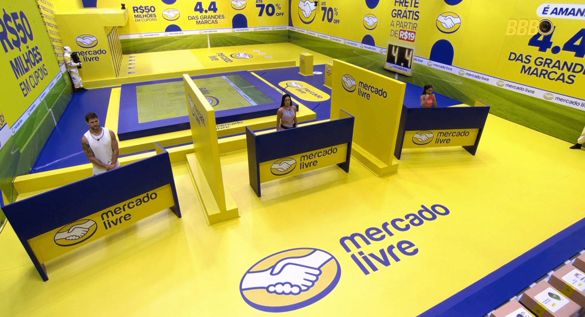 BBB 26: Prova Bate-Volta é iniciada com Jonas, Gabriela e Jordana