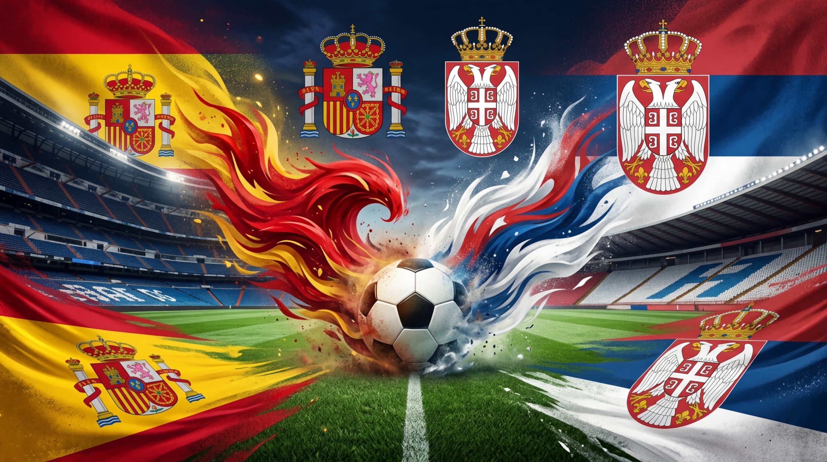 Espanha x Sérvia ao vivo hoje! Onde assistir, gols, melhores momentos, horário e escalações