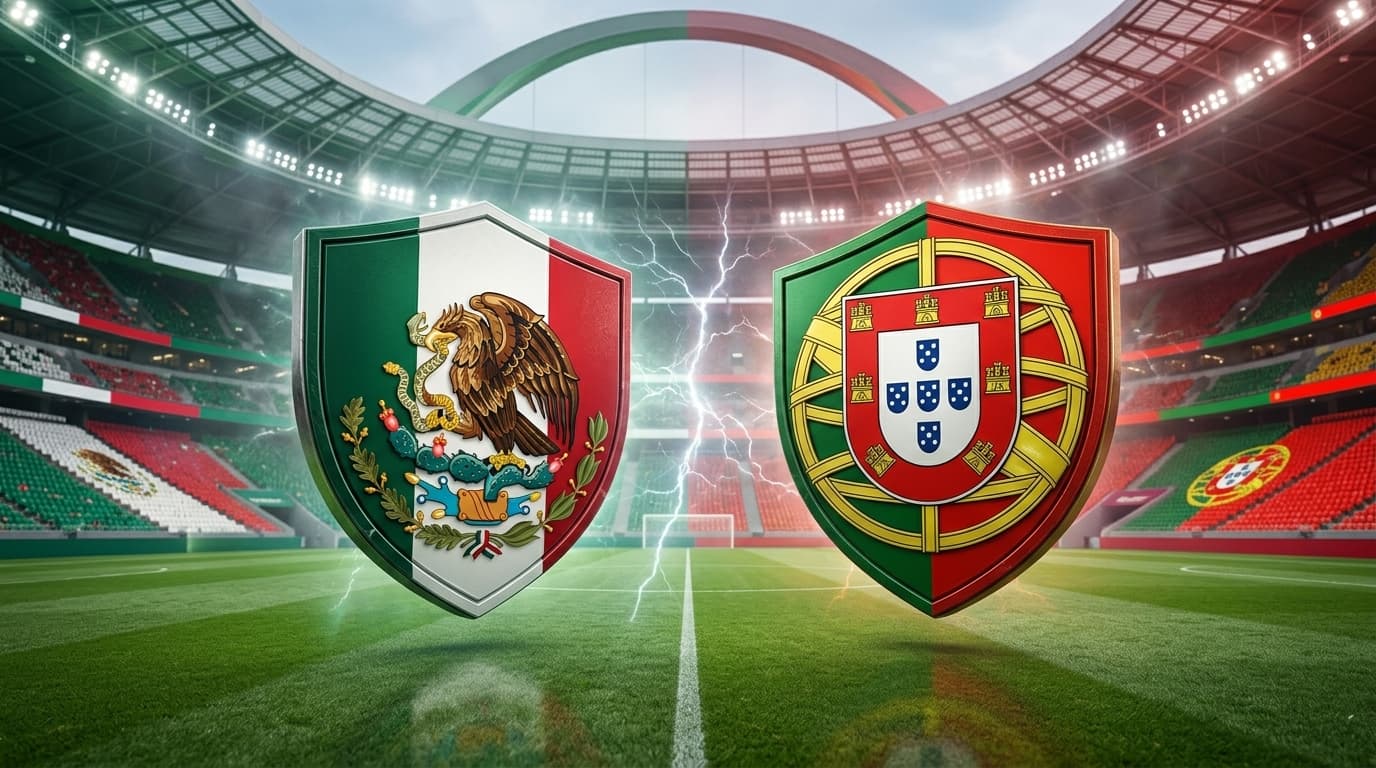 Mexico x Portugal ao vivo hoje! Onde assistir, gols, melhores momentos, horário e escalações