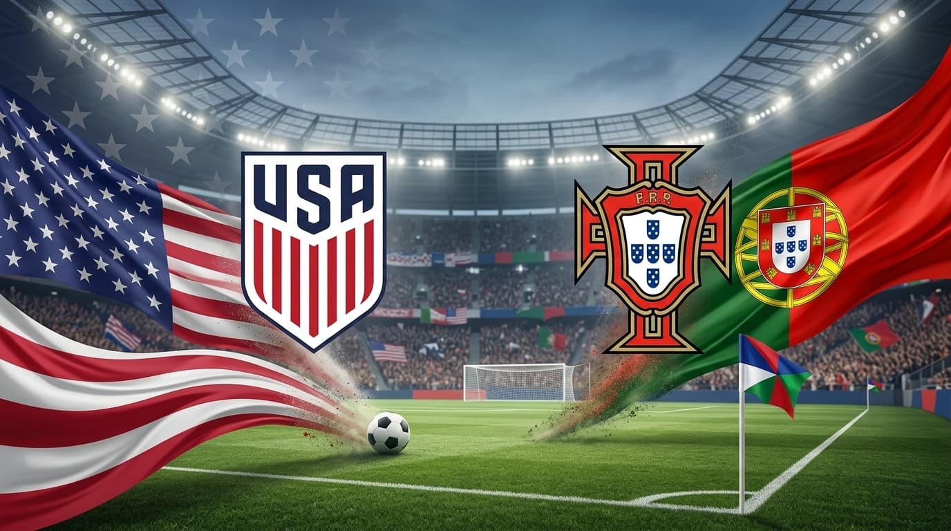 Estados Unidos x Portugal ao vivo hoje! Onde assistir, gols, melhores momentos, horário e escalações