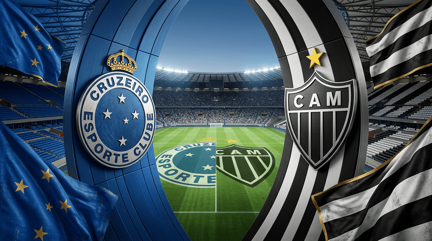 Assista ao momento! Briga marca final de Cruzeiro x Atletico-MG