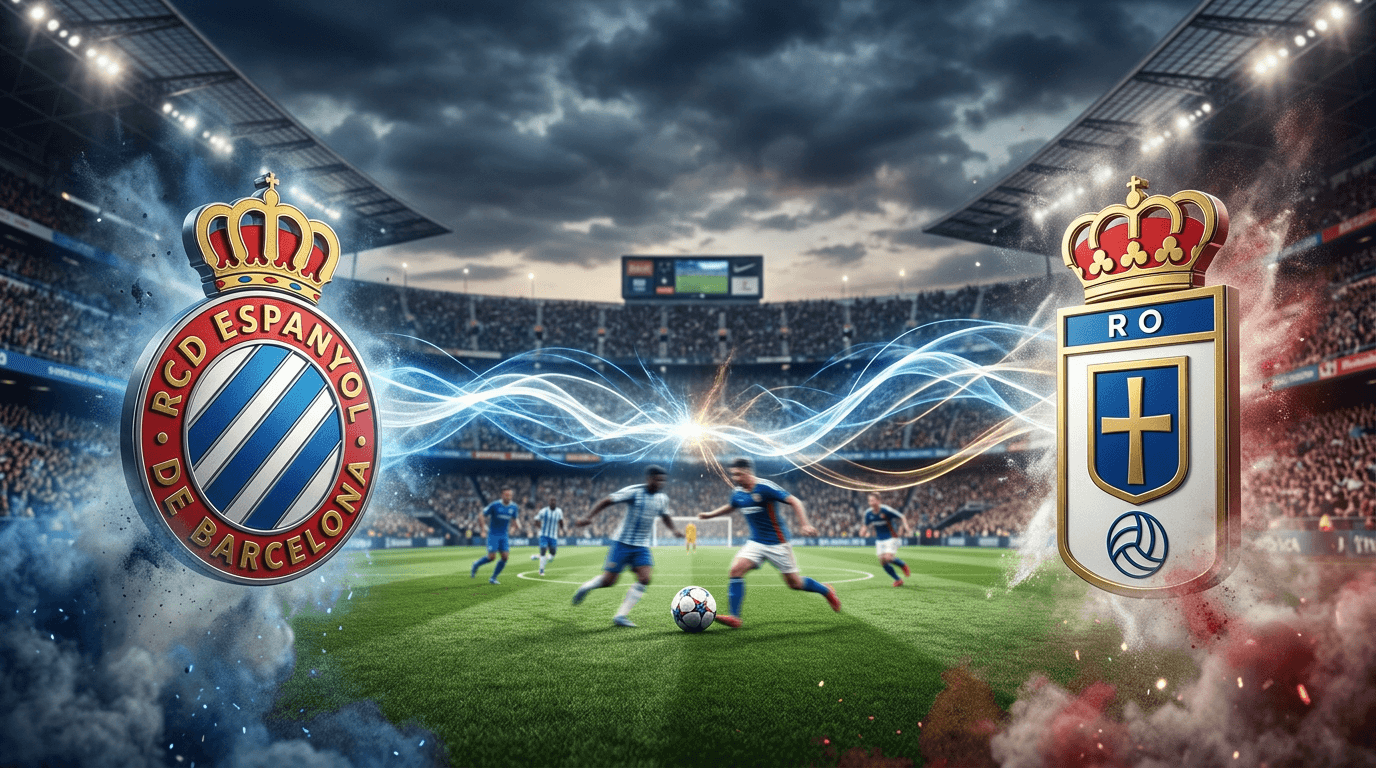 Espanyol 0 x 1 Oviedo ao vivo: Onde assistir, horário e escalações hoje