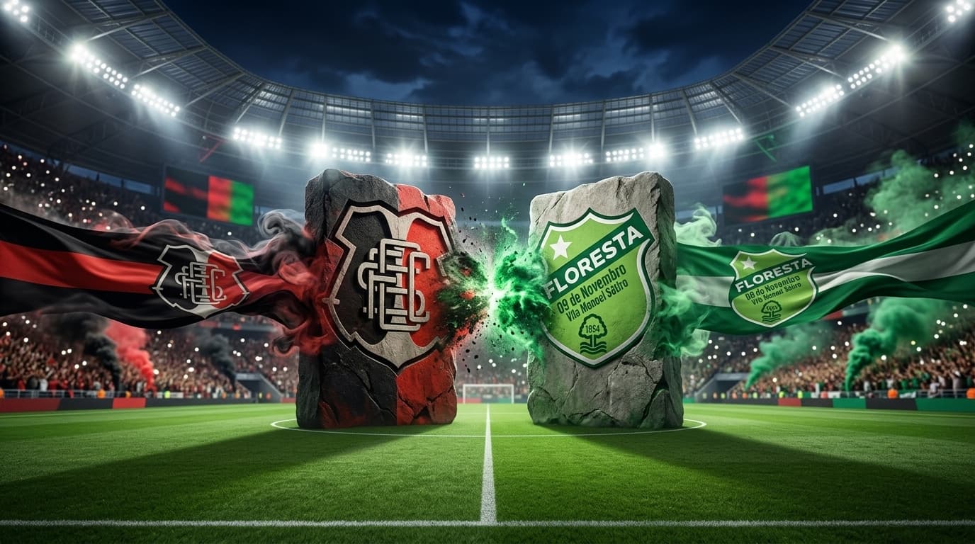 Floresta x Santa Cruz ao vivo hoje; Acompanhe