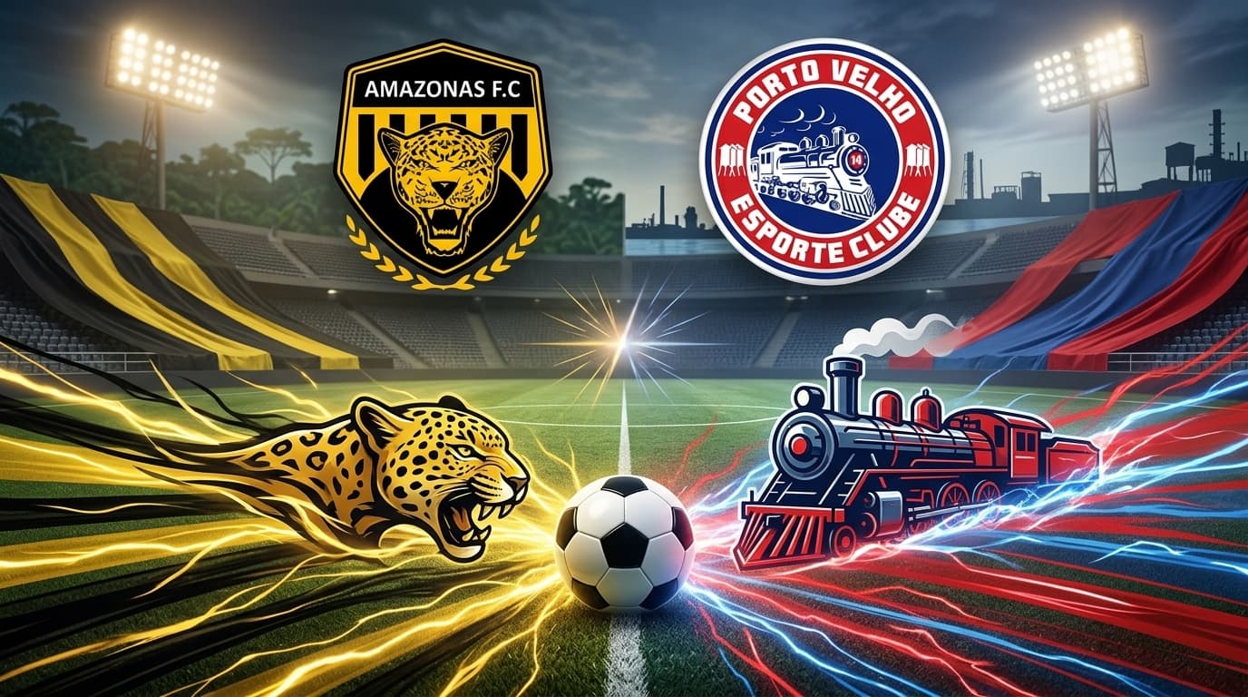 Amazonas x Porto Velho ao vivo hoje; Acompanhe