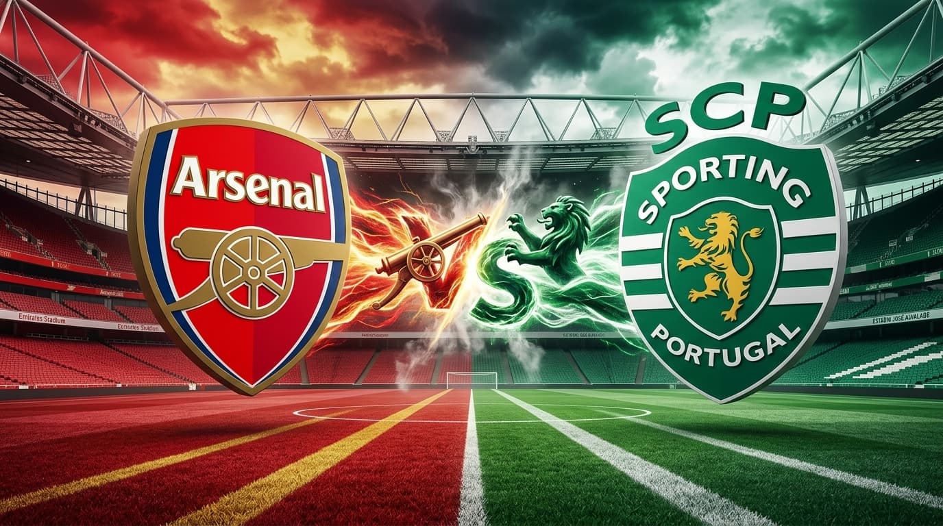 Arsenal x Sporting ao vivo hoje; Acompanhe