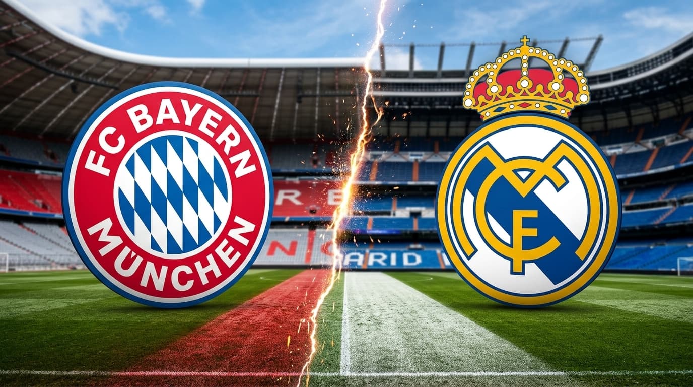Bayern de Munique x Real Madrid ao vivo hoje; Acompanhe