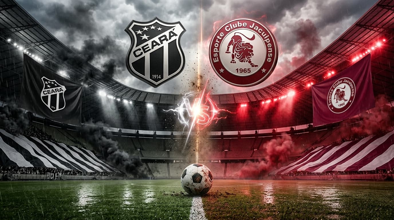 Ceará x Jacuipense ao vivo hoje; Acompanhe