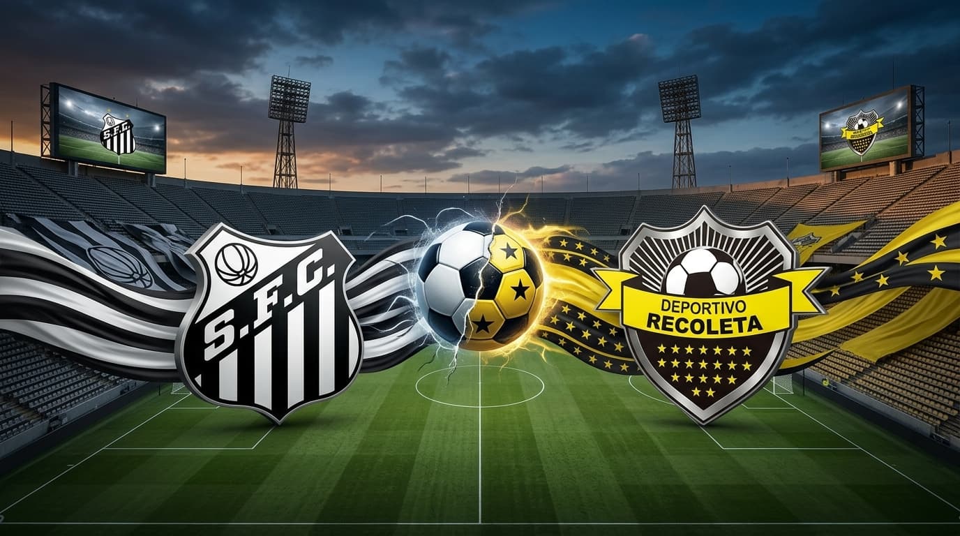 Santos x Deportivo Recoleta ao vivo hoje; Acompanhe