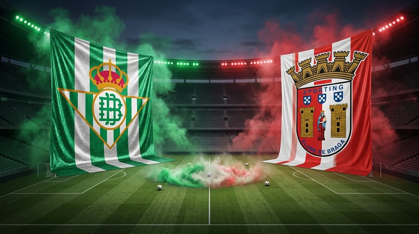 Real Betis x SC Braga ao vivo hoje; Acompanhe