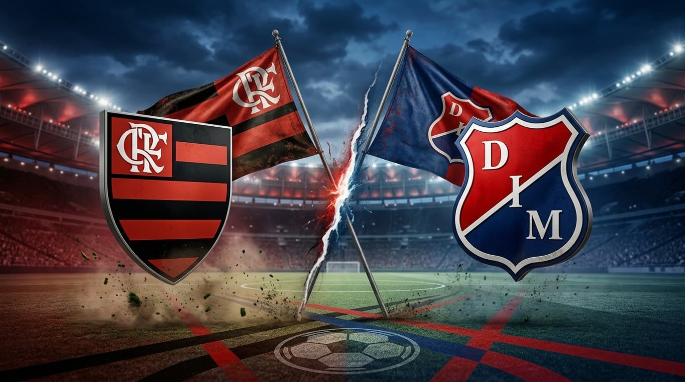 Flamengo x Independiente Medellin ao vivo hoje; Acompanhe