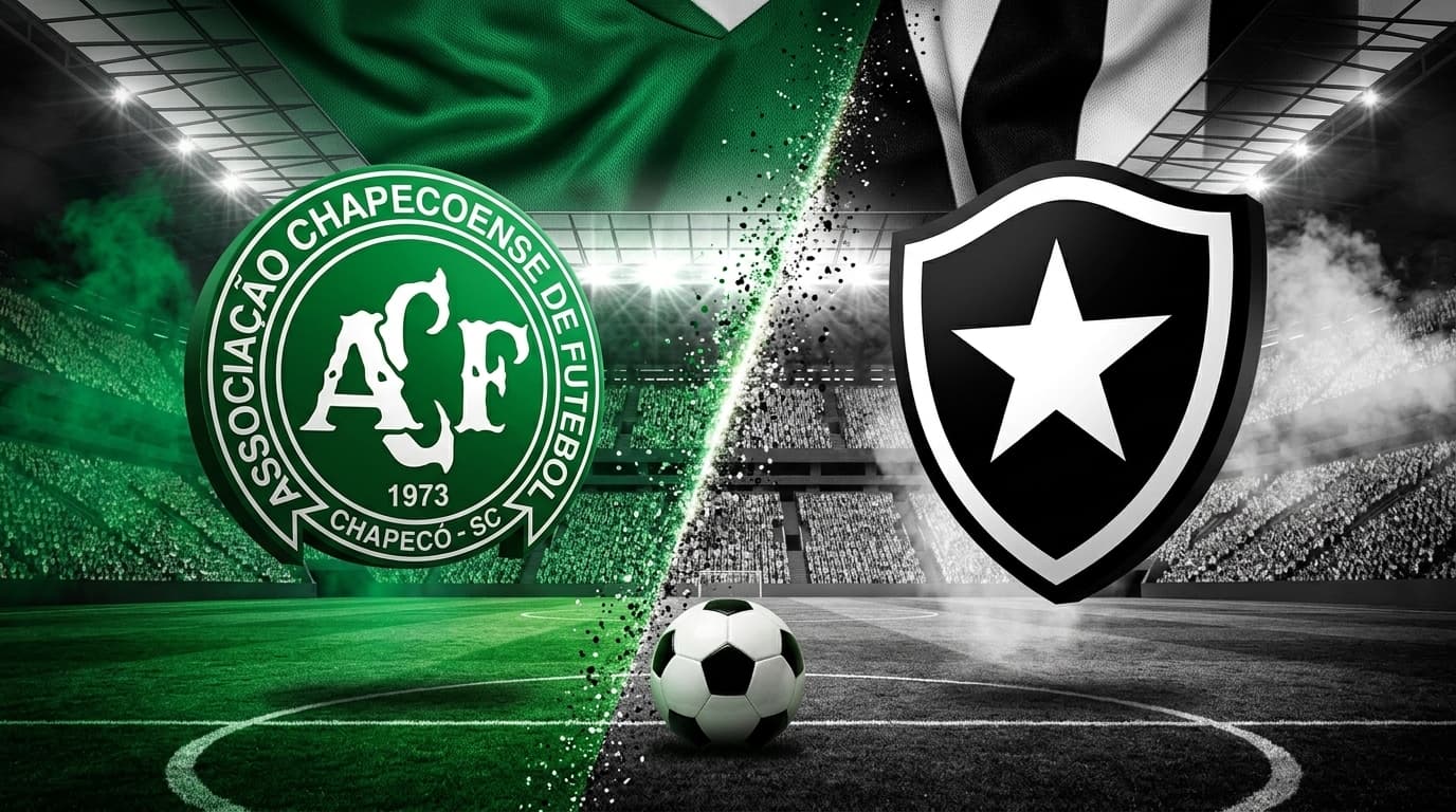Chapecoense x Botafogo ao vivo hoje; Acompanhe
