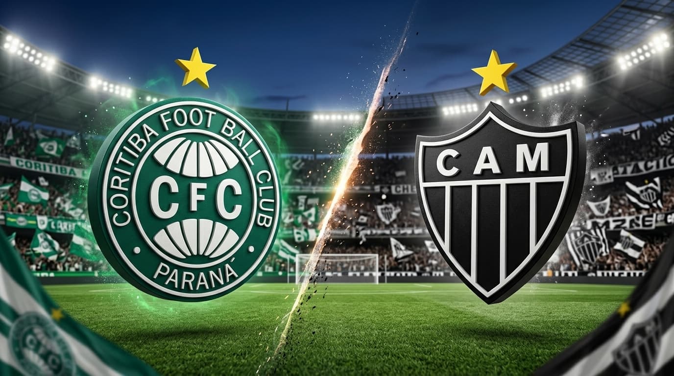 Coritiba x Atlético-MG ao vivo hoje; Acompanhe