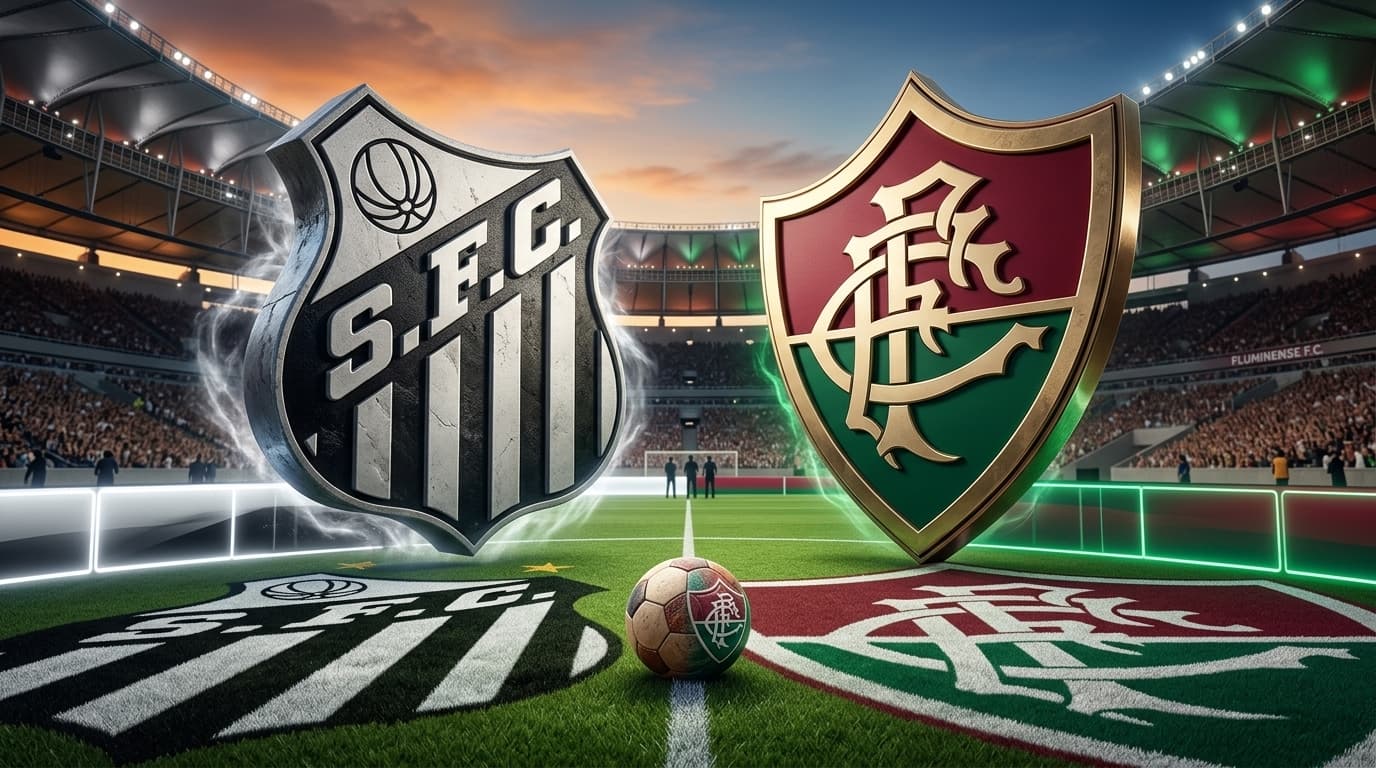 Santos x Fluminense ao vivo hoje; Acompanhe