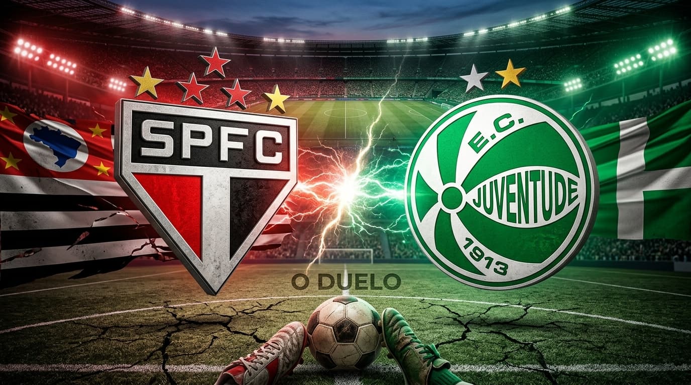 São Paulo x Juventude ao vivo: Escalações, onde assistir e lances da partida
