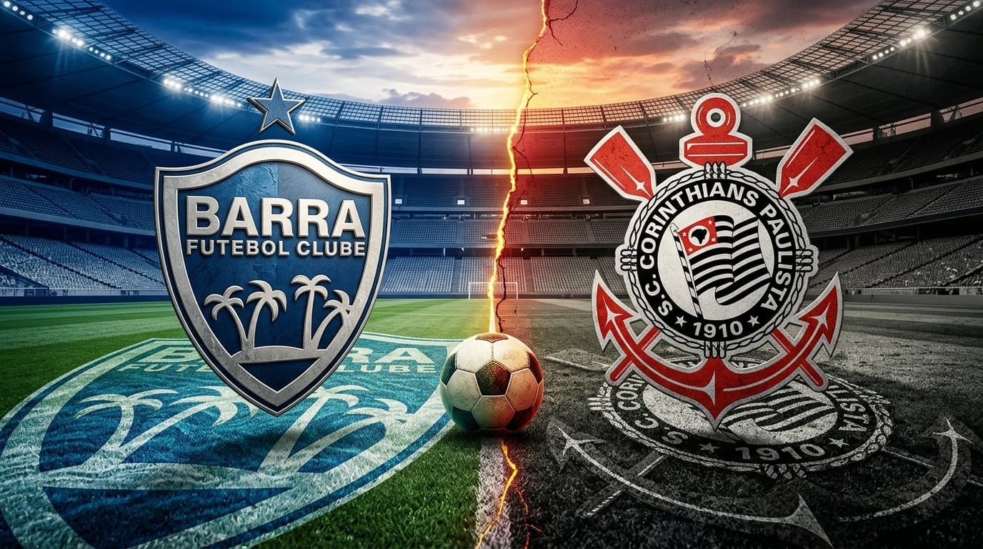 Corinthians x Barra ao vivo pela Copa do Brasil; Gols, onde assistir, escalações e mais