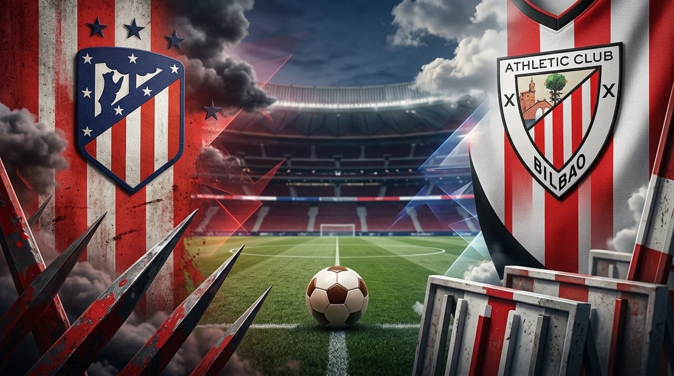 Atlético de Madrid x Athletic Bilbao ao vivo pela La Liga