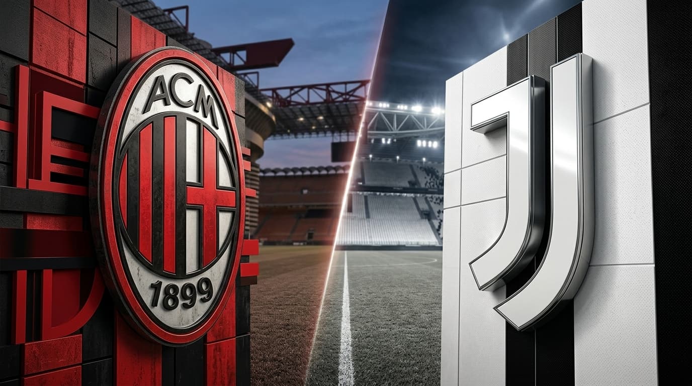 Milan x Juventus ao vivo. Os gigantes italianos lutam por uma vaga na Champions