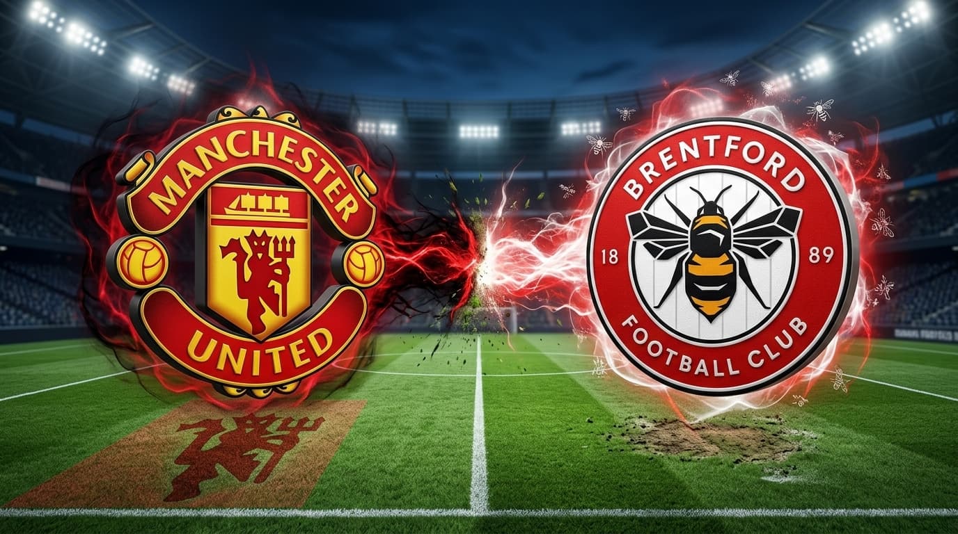 Manchester United x Brentford ao vivo hoje; Acompanhe