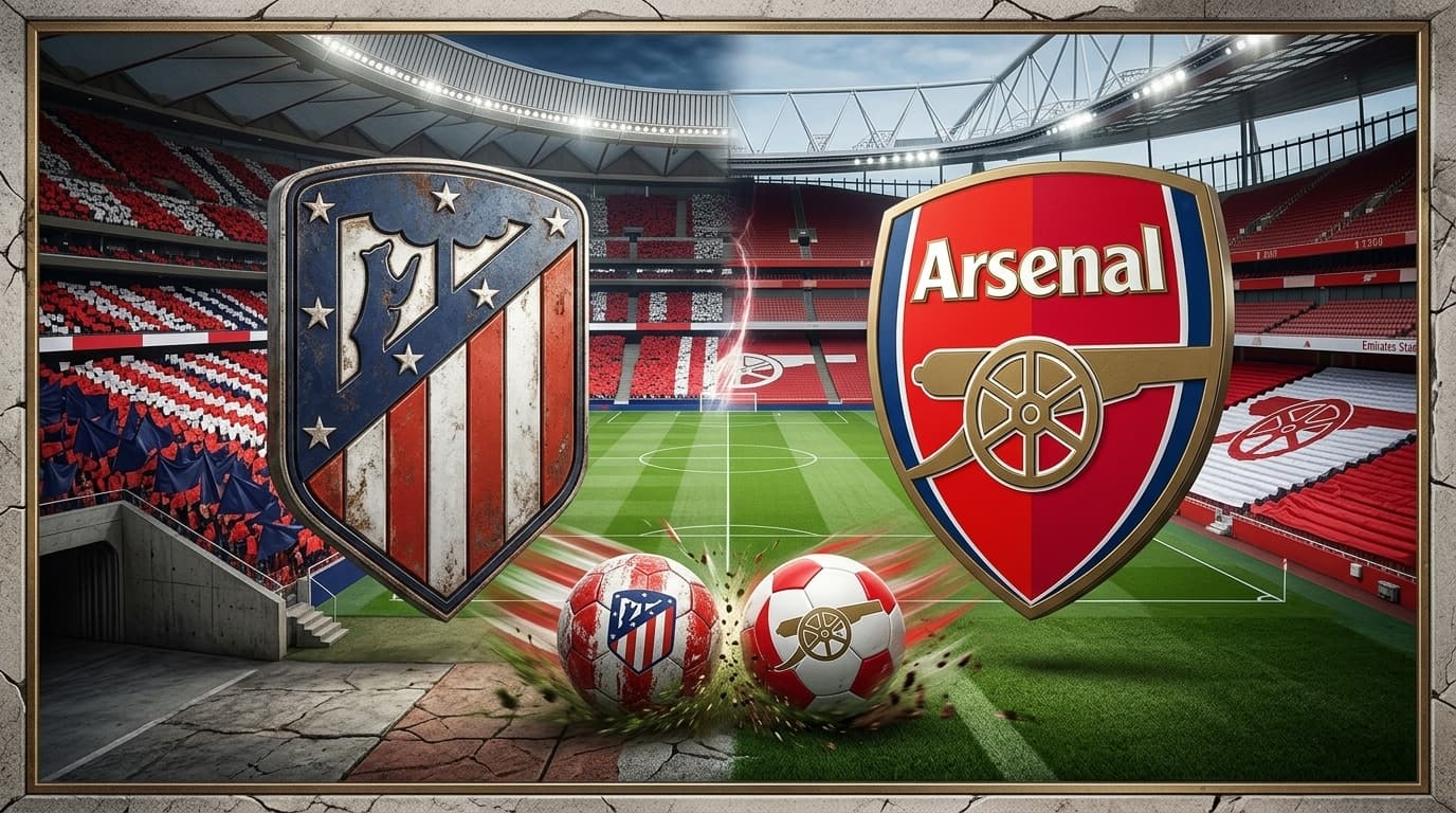 Atlético de Madrid x Arsenal ao vivo... Quem levará a vantagem para Londres?