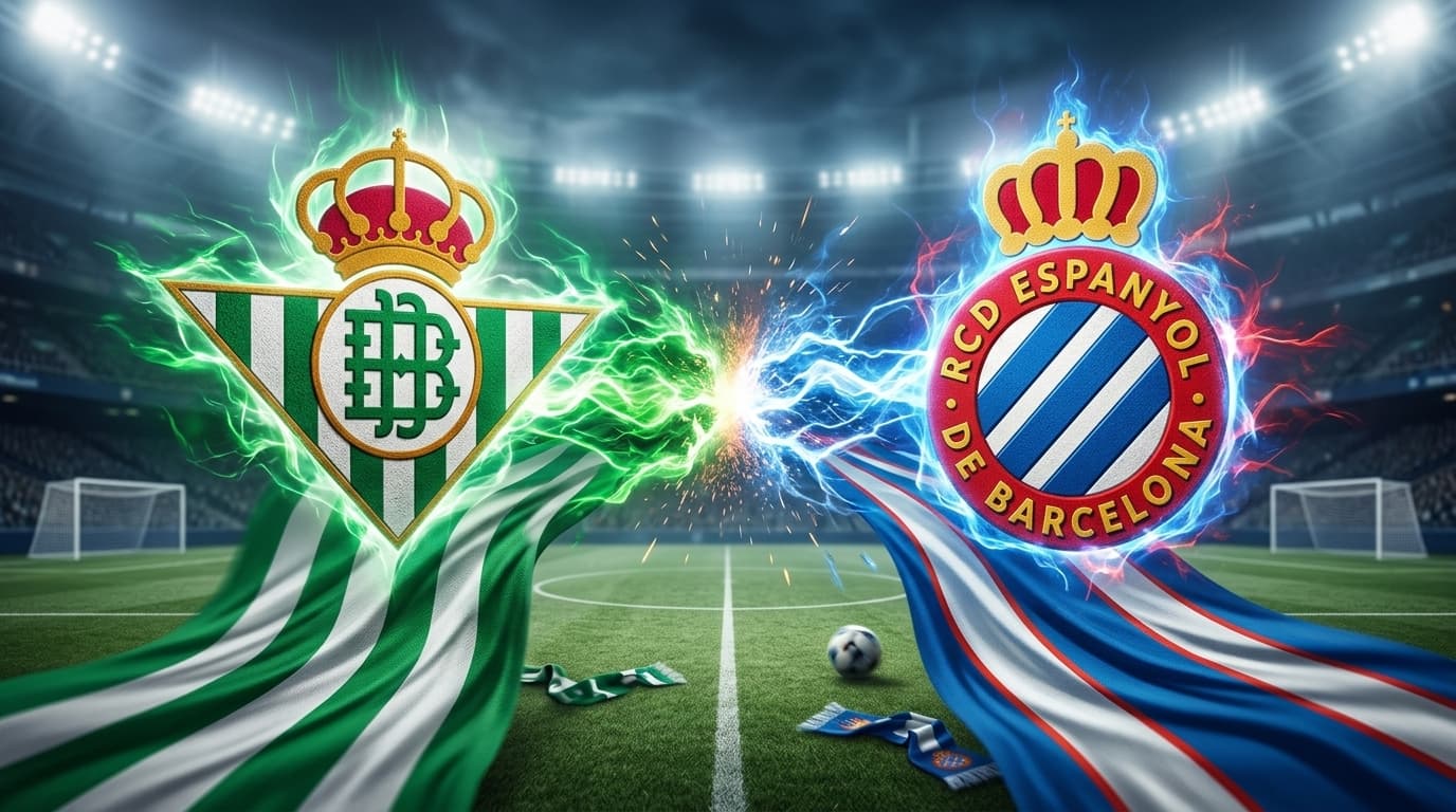 Real Betis x Espanyol ao vivo hoje! Onde assistir, gols, melhores momentos, horário e escalações