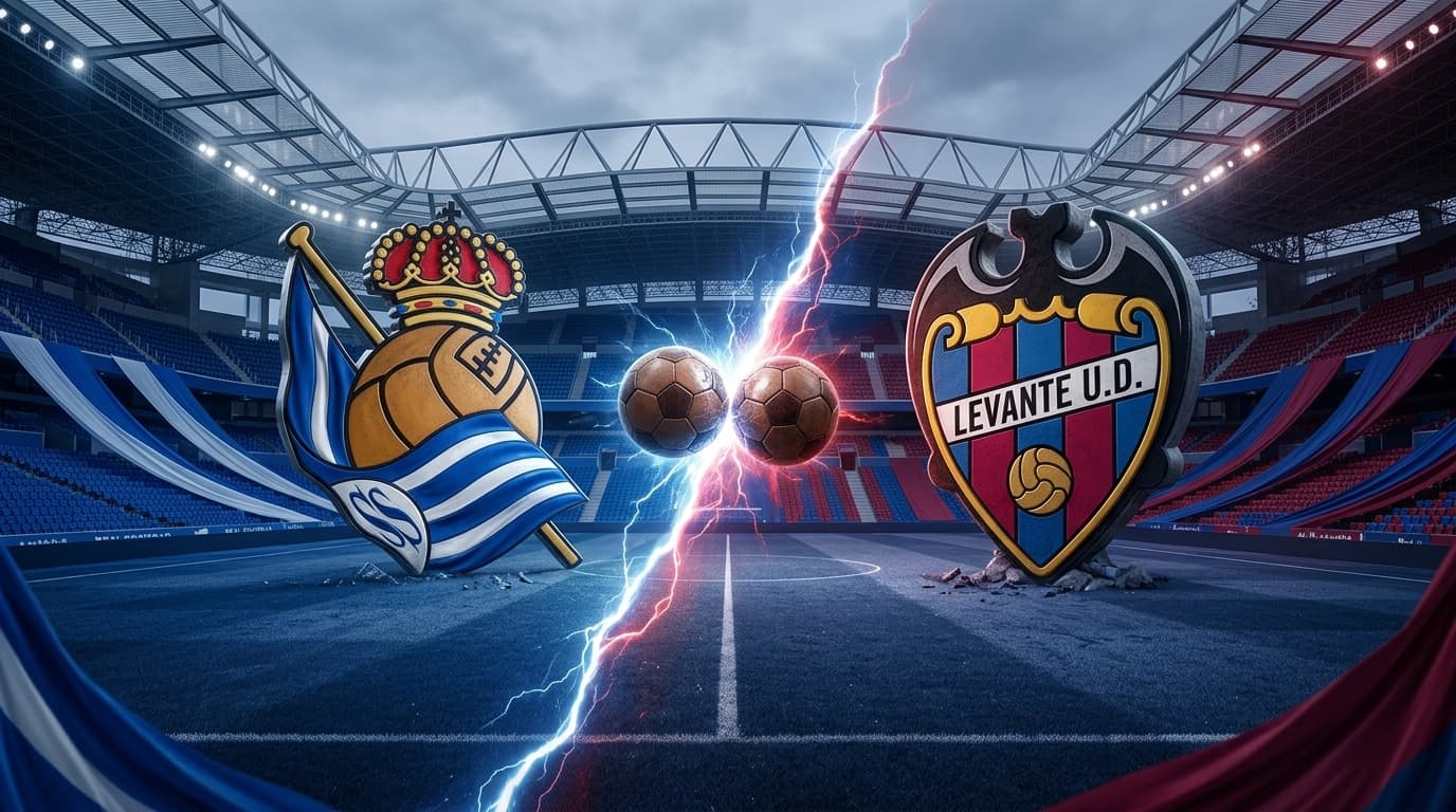 Real Sociedad x Levante ao vivo hoje! Onde assistir, gols, melhores momentos, horário e escalações