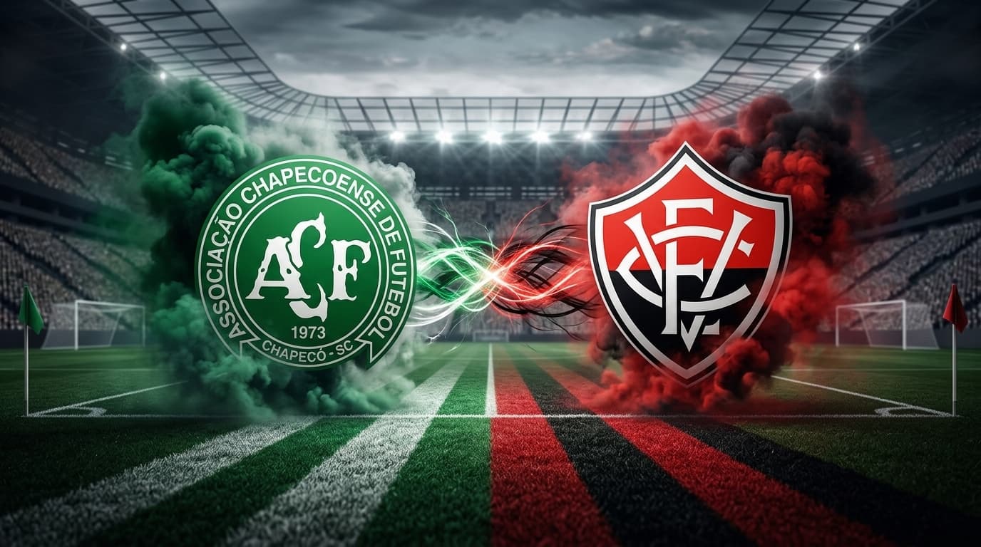 Chapecoense x Vitória ao vivo hoje! Onde assistir, gols, melhores momentos, horário e escalações