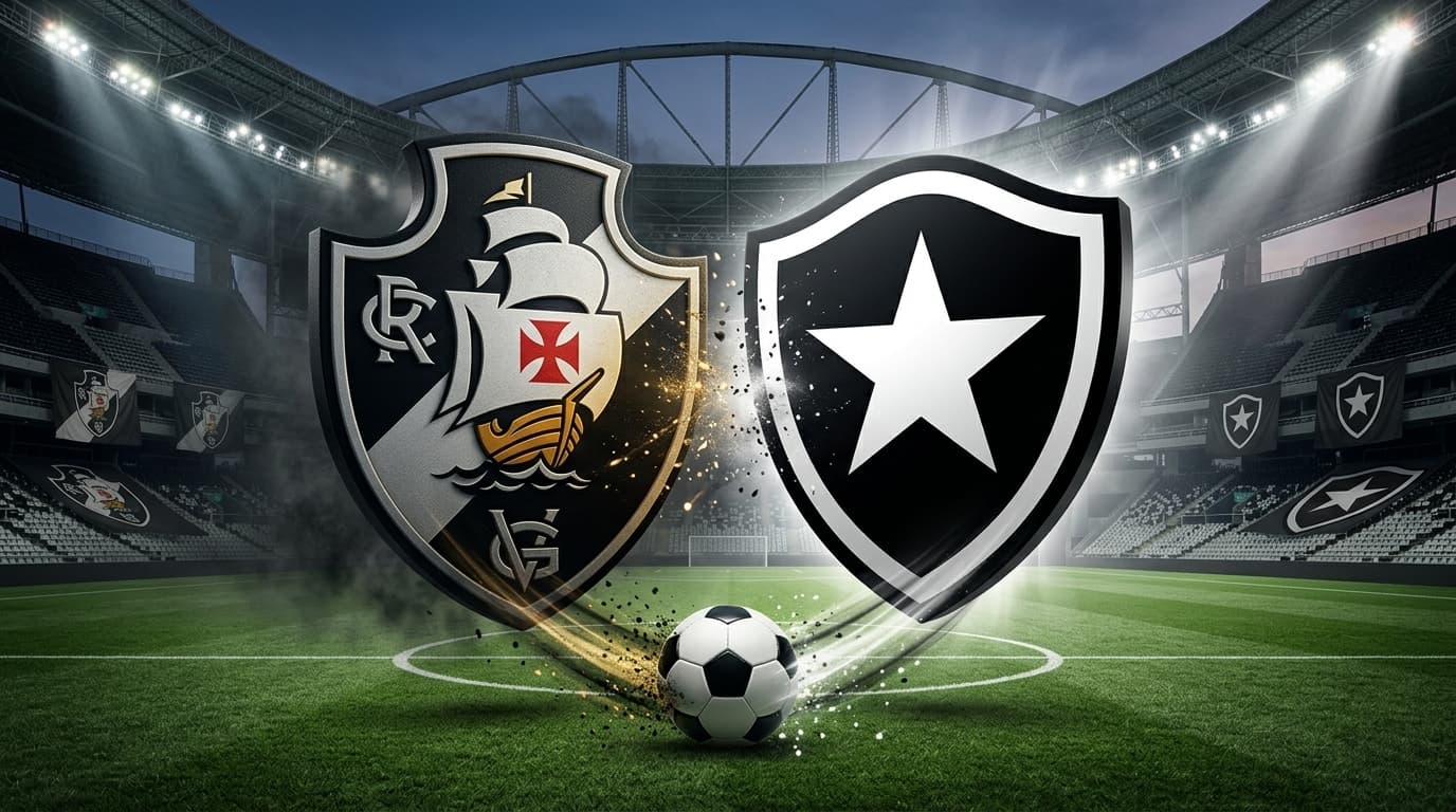 Vasco x Botafogo ao vivo hoje! Onde assistir, gols, melhores momentos, horário e escalações