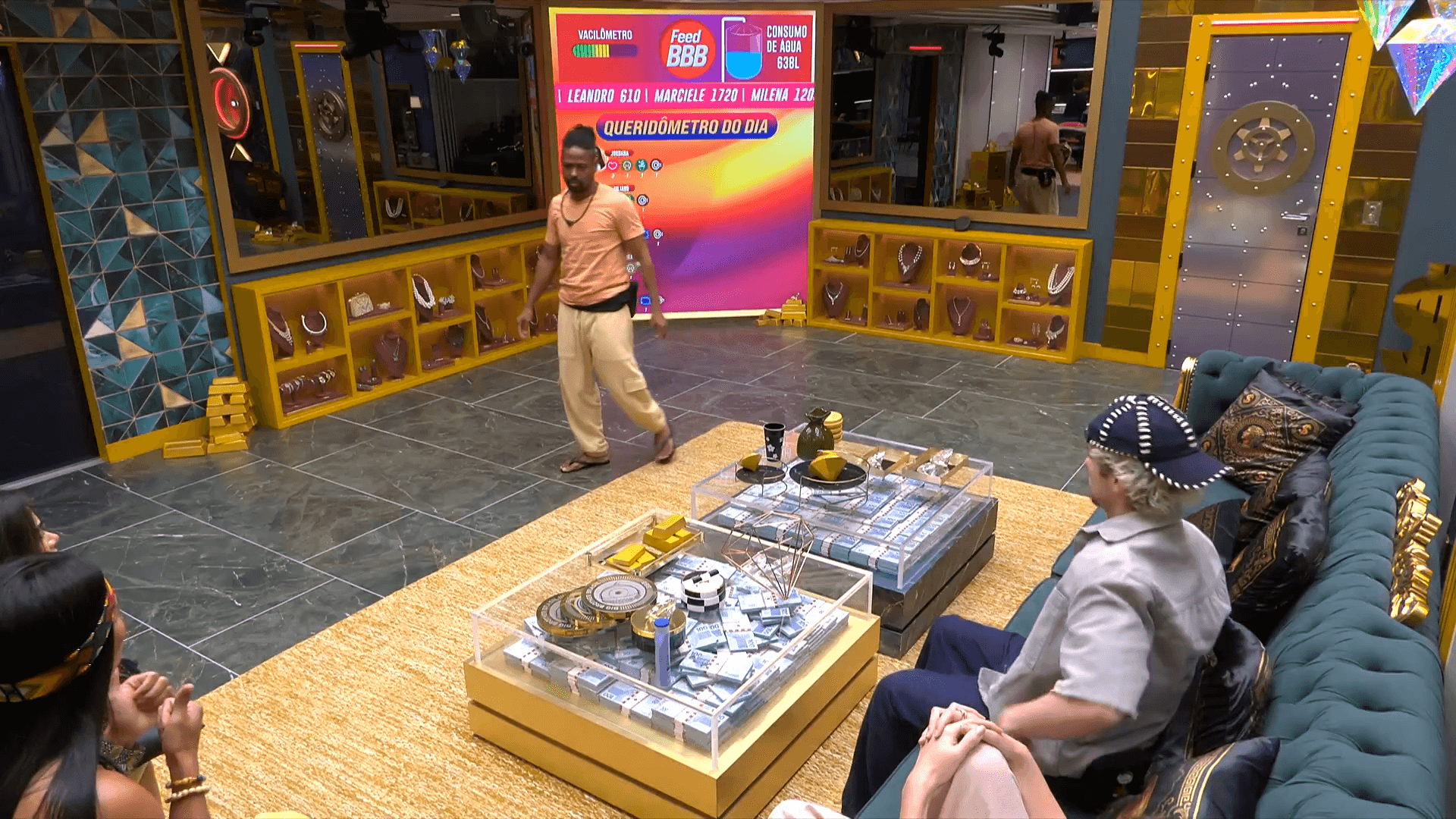 Leandro Boneco retorna à casa do BBB 26 após atendimento médico