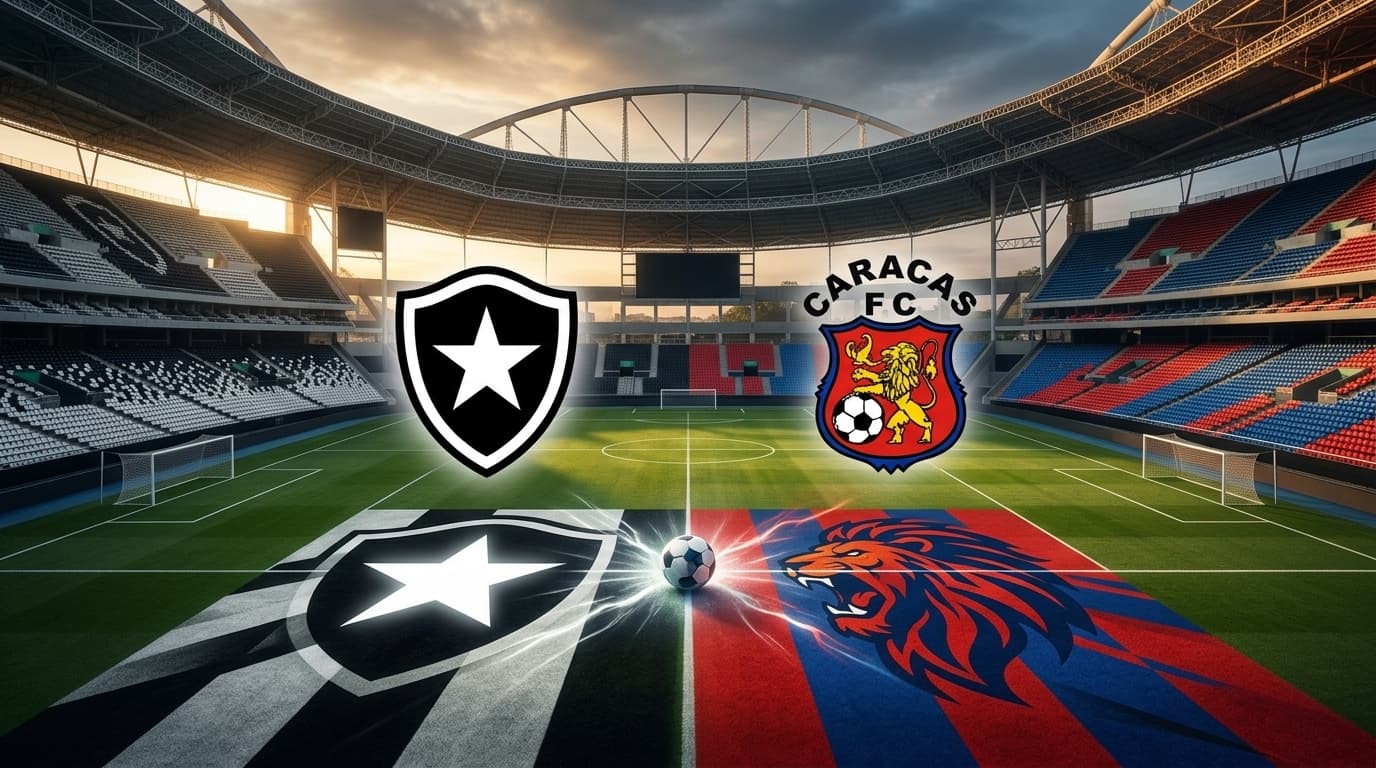 Botafogo x Caracas FC ao vivo hoje; Acompanhe