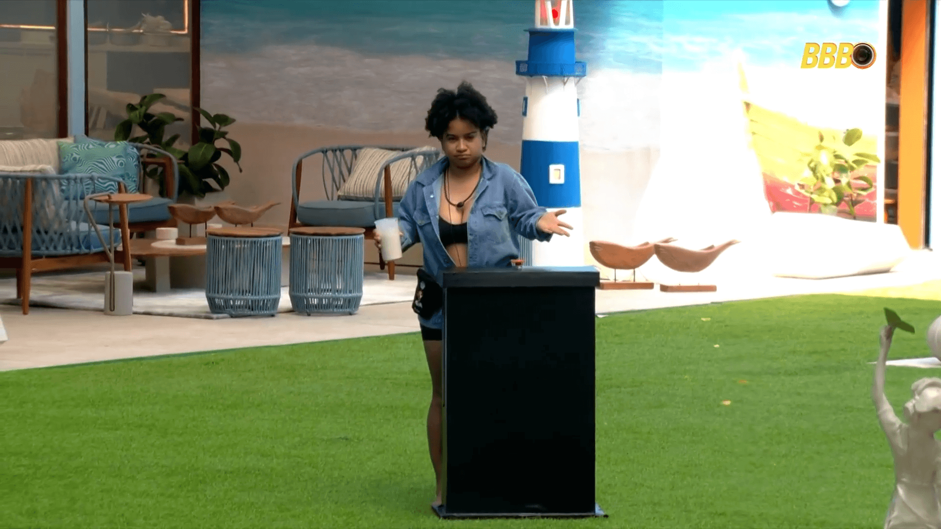 Milena aperta botão misterioso no BBB 26 e ganha poder inédito; entenda a dinâmica