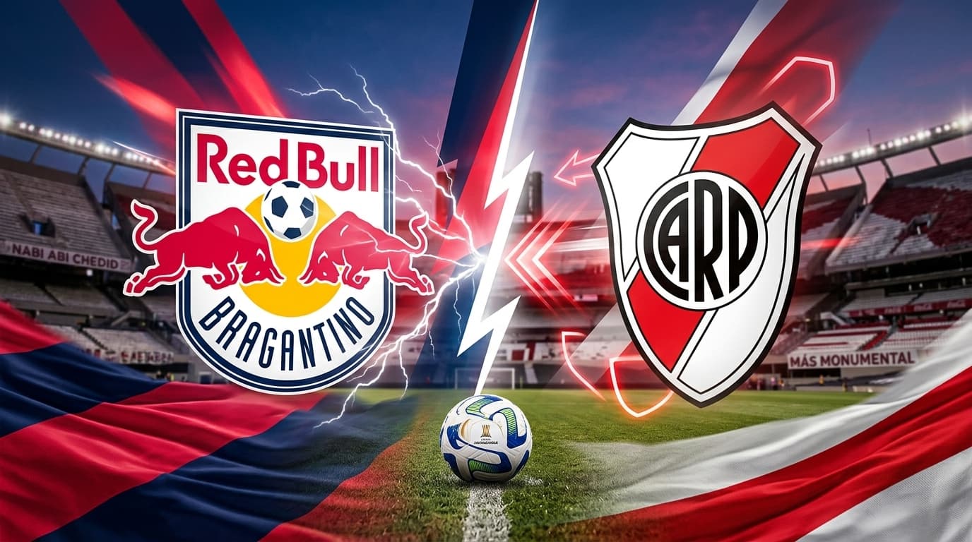 RB Bragantino x River Plate ao vivo hoje; Acompanhe