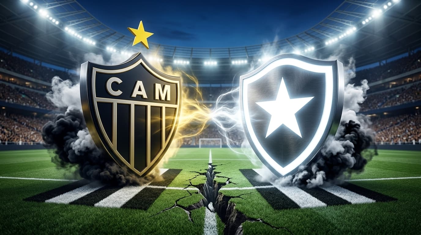 Atlético-MG x Botafogo ao vivo hoje; Acompanhe