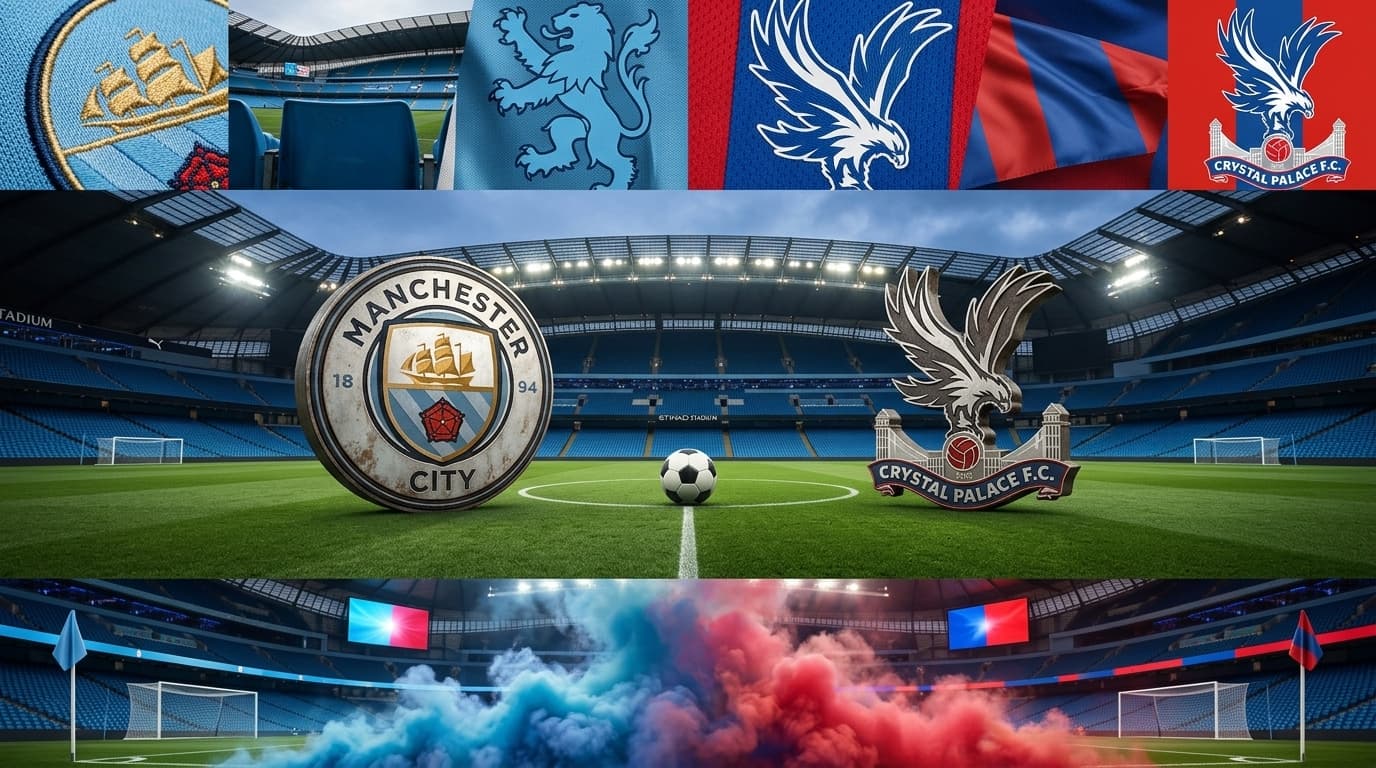 Manchester City x Crystal Palace ao vivo hoje; Acompanhe