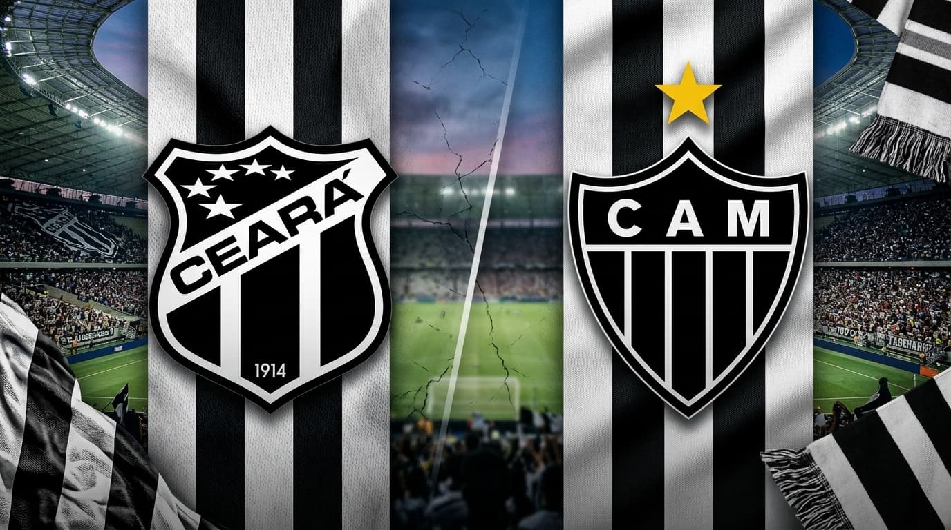 Ceará x Atlético-MG ao vivo hoje! Onde assistir, gols, melhores momentos, horário e escalações