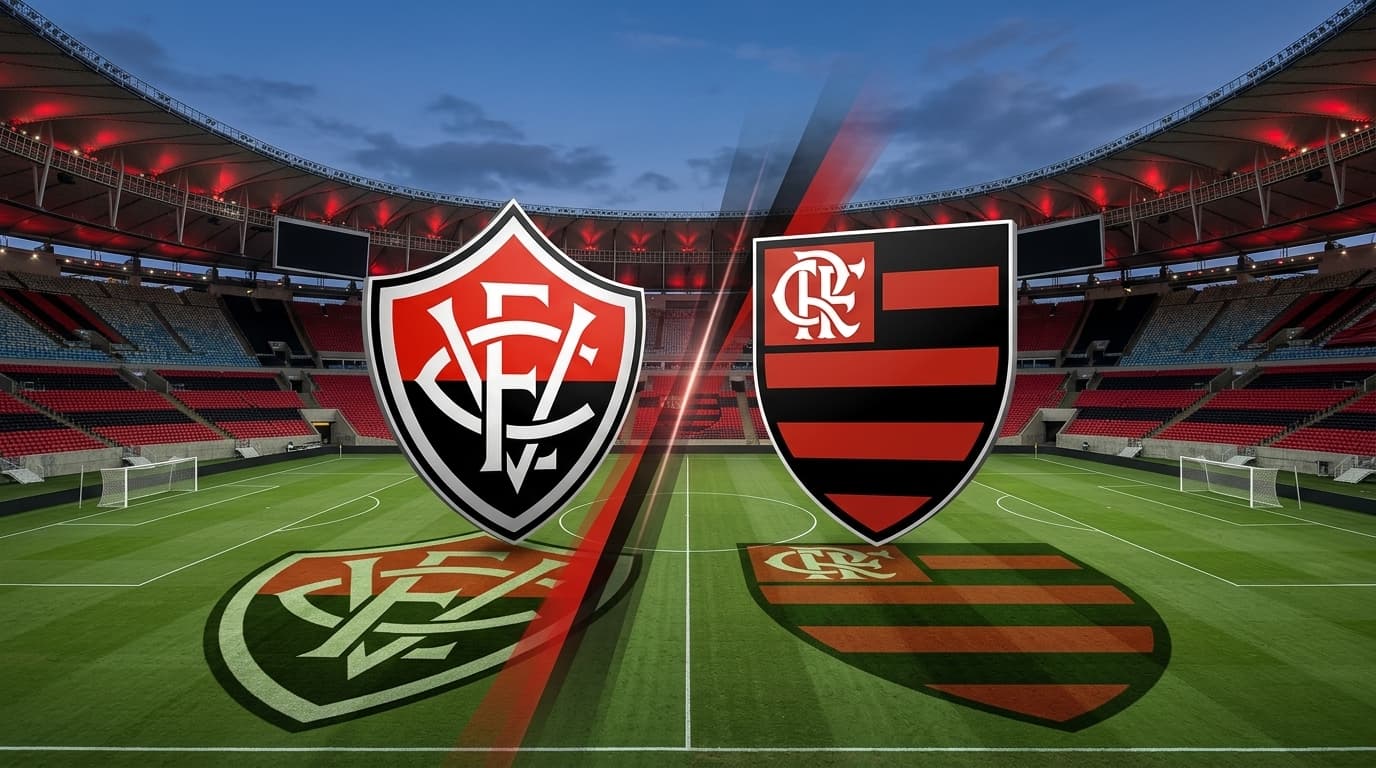 Vitória x Flamengo ao vivo hoje! Onde assistir, gols, melhores momentos, horário e escalações