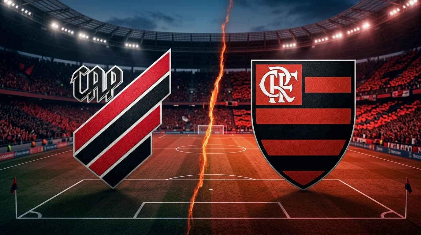 Athletico-PR x Flamengo ao vivo pelo Campeonato Brasileiro