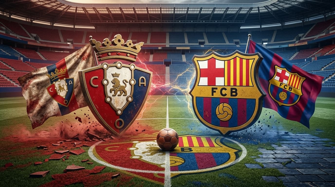 Osasuna x Barcelona; Acompanhe ao vivo! O Barça vai ser campeão?